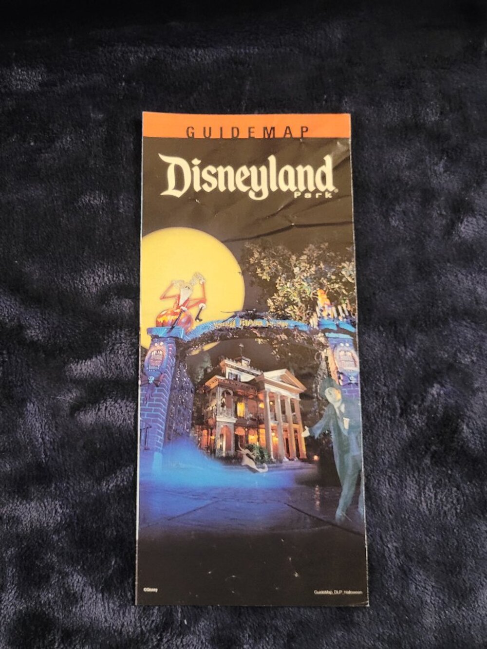 Disneyland Park Halloween Guidemap 2015 Disney Parks collectible